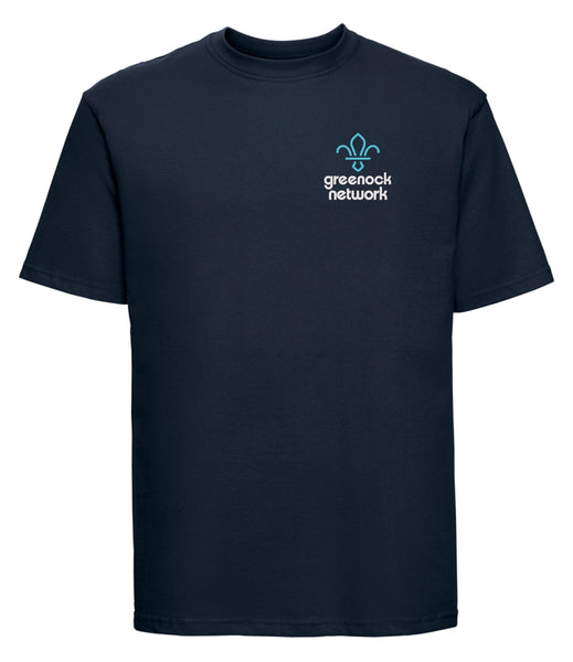 Greenock Network Navy T-shirt