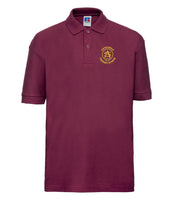 Ardgowan Primary School Maroon Polo Shirt Staff Uniform