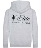 Elite Academy Of Dance Grey Zip Hoody