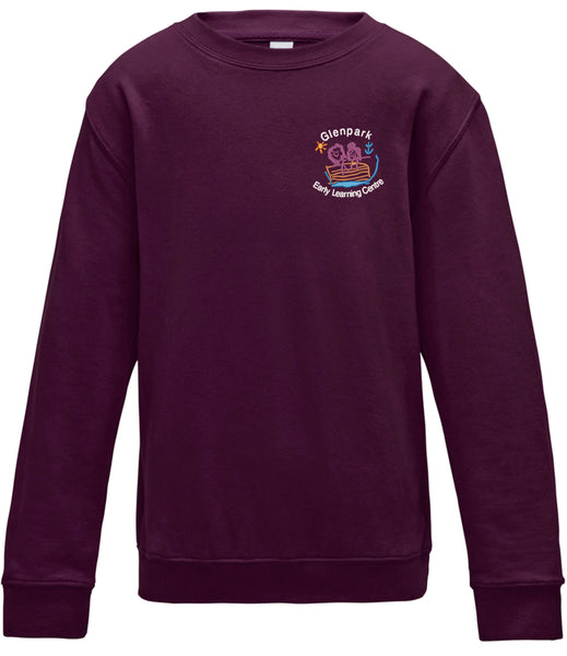 Glenpark Early Learning Centre Maroon Sweatshirt