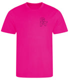 GFTeam Scotland T-shirt Hot Pink