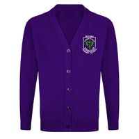 Aileymill Purple Knitted Cardigan
