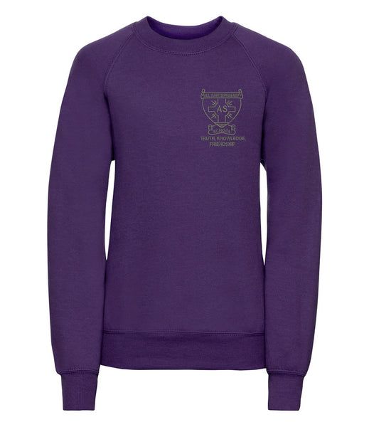 All Saint Purple Sweatshirt