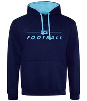 Inverclyde Goliaths Oxford Navy/Hawaiian Blue Hoody